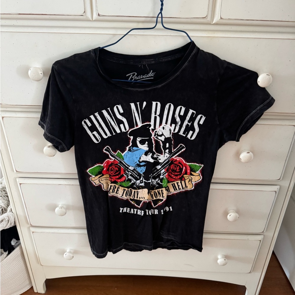 Bravado Black Guns N' Roses Short Sleeve Tee